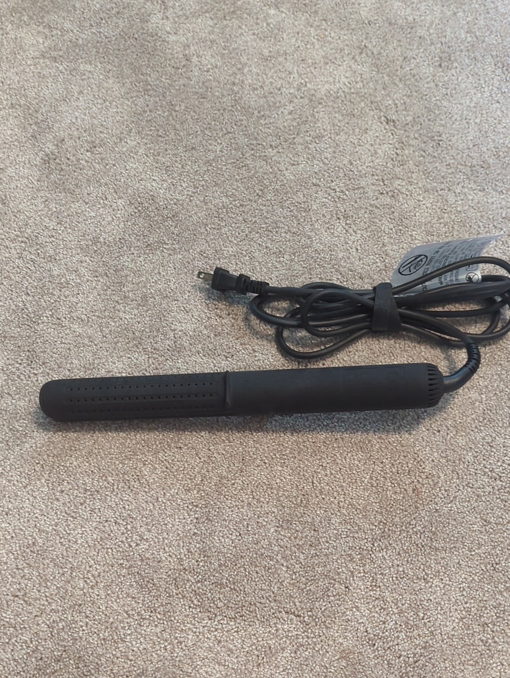 L'ange Black Hair Straightener / Curler